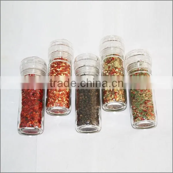 mixed spice in grinder
