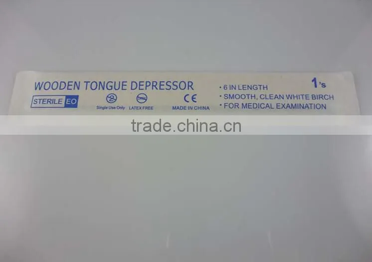 2015 new wood stocked best material grade a medical use tongue depressor wood holder