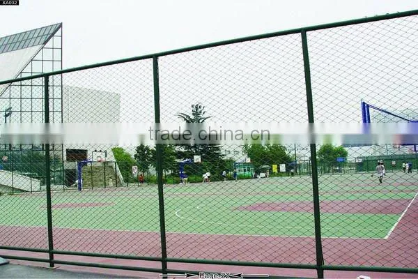 Sport Chain Link Fence/ largest manufactory/ss chain link fence