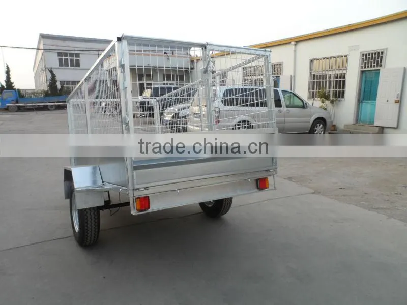 High Quality Caged Box Trailer