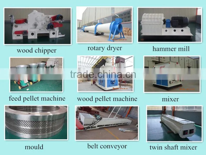 Wood Chipping Shredder Machine
