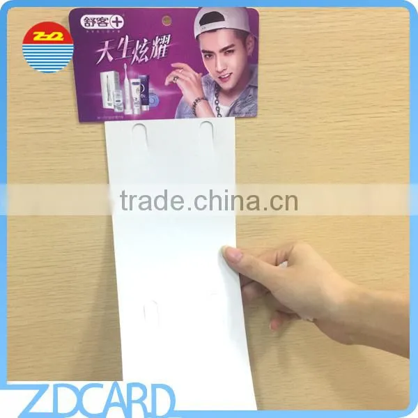 Custom Plastic Supermarket Hanging Display Clip Strip
