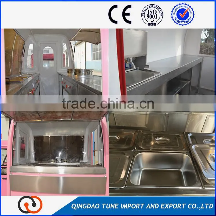 fast food mobile kitchen trailer