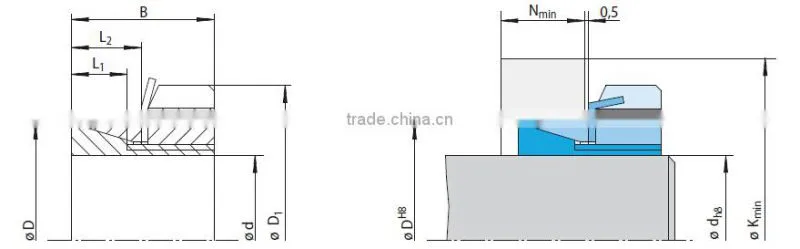 Quick Assembly RLK250 Cone Clamping Elements with Factory Price
