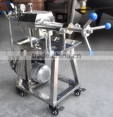 stainless steel liquor filter machine