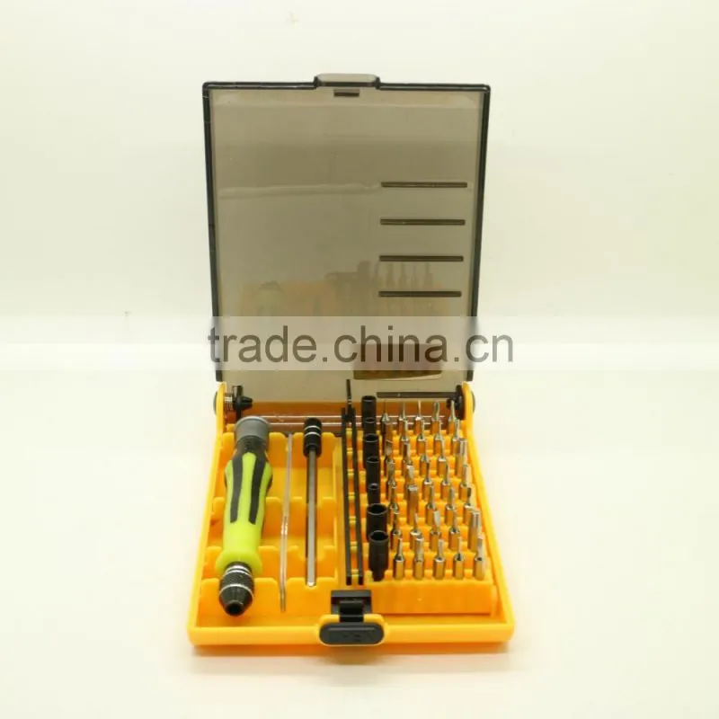 45 in 1 multi Professional Portable Opening Tool Compact Screwdriver Kit Set with Tweezers & Extension