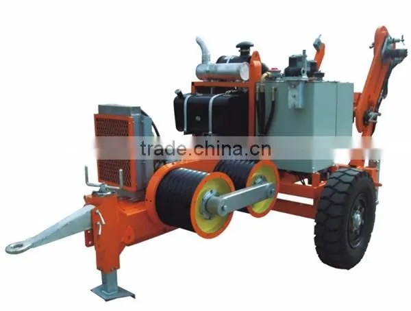 SA-YQ40 Hydraulic Cable Puller For Overhead Transmission Line