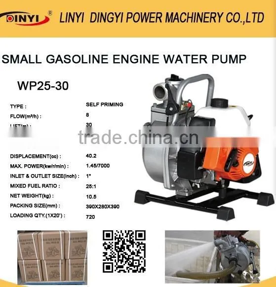 gardening 2 stroke 1 inch water pump