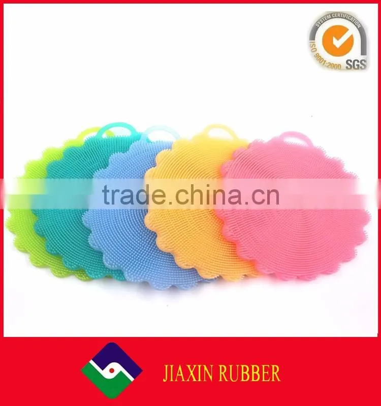 Dish washing brush fruit vegetable dish cleaner Food grade silicone multi-purpose cleaning brush
