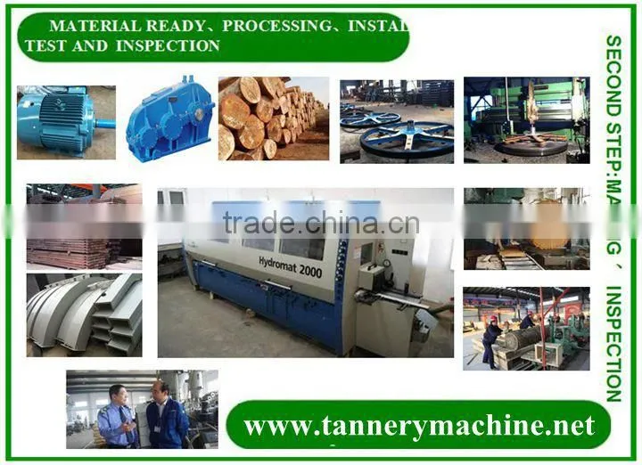 leath machine goat leather tannery drum