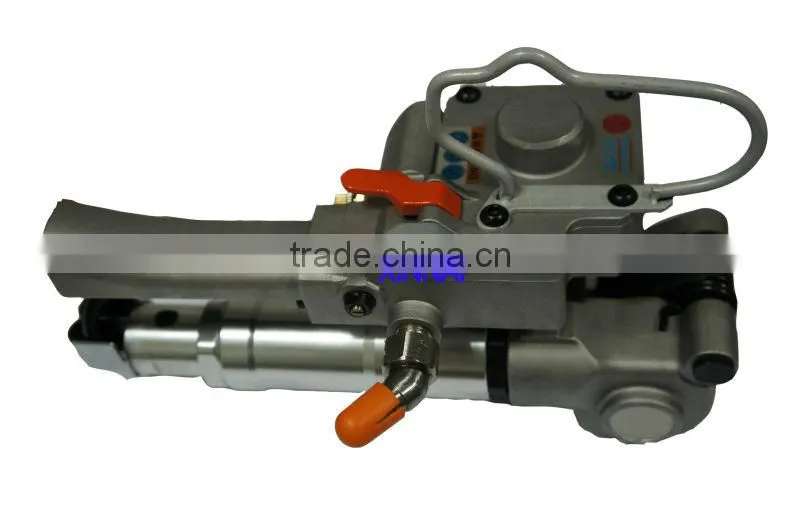 CMV-19/25 good quality pneumatic welding button strapping machine