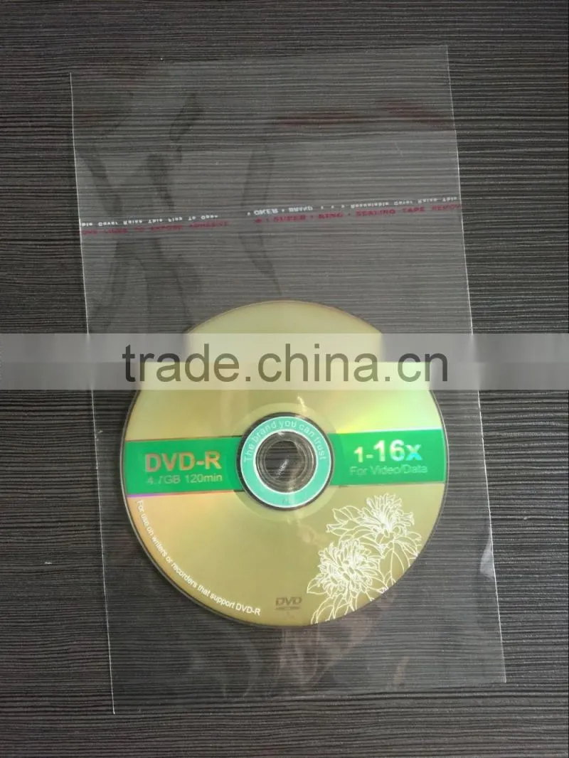 CD plastic sleeves for 14mm dvd case