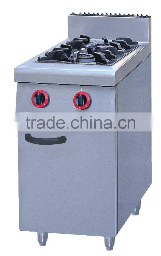 Cooking Range: Gas Stove with 4-Burners