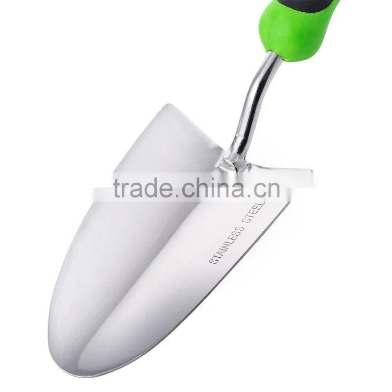 Garden Trowel - Heavy Duty, Stainless Steel and Rust Resistant