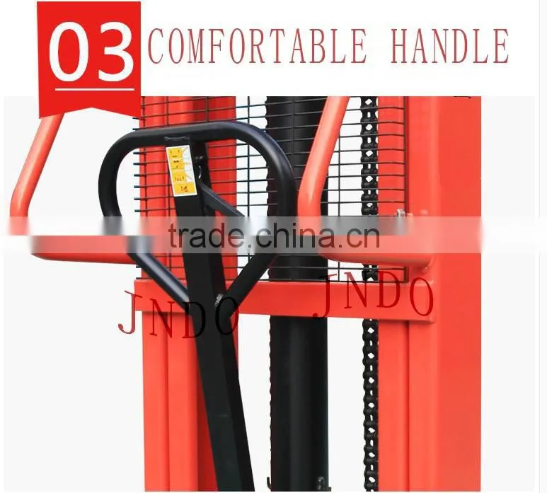 manual 3000kg forklift stacker hydraulic pallet Stacker