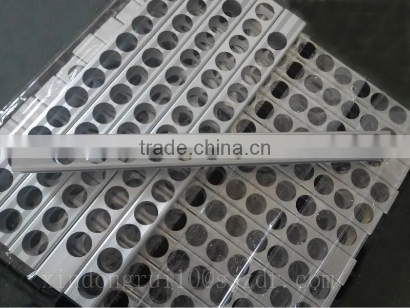 aluminium profile for solar panel frame Alu Alloy NO. EN AW-6063A/AlMg0.7Si(A)