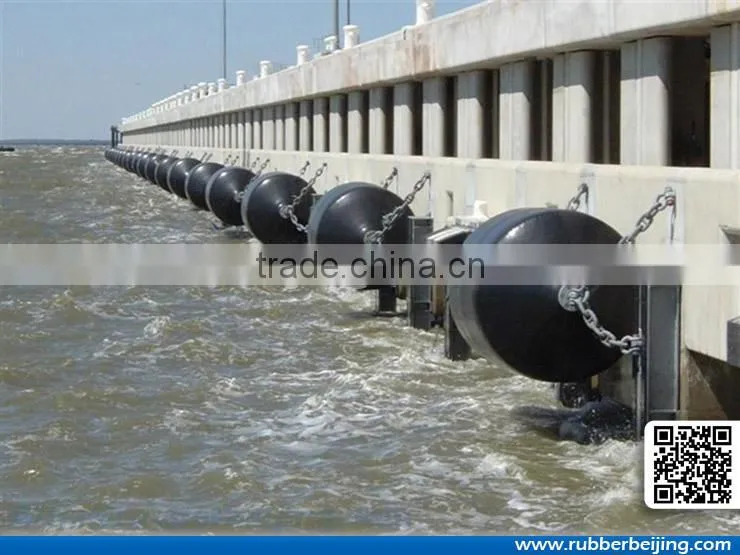 Factory price cylindrical rubber fender