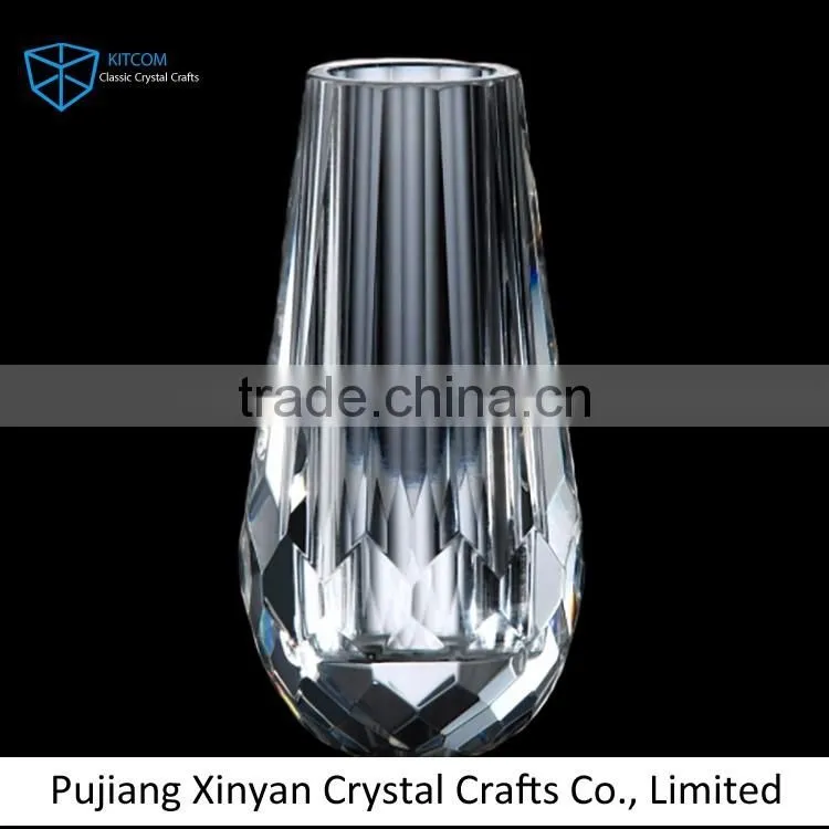 2016 Modern style round shape crystal clock with good prices