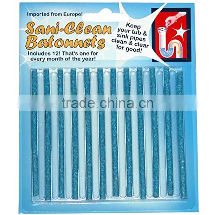 Drain Pipe Cleaning Sanitation Sticks Drain Cleaning Sticks Sani Sticks