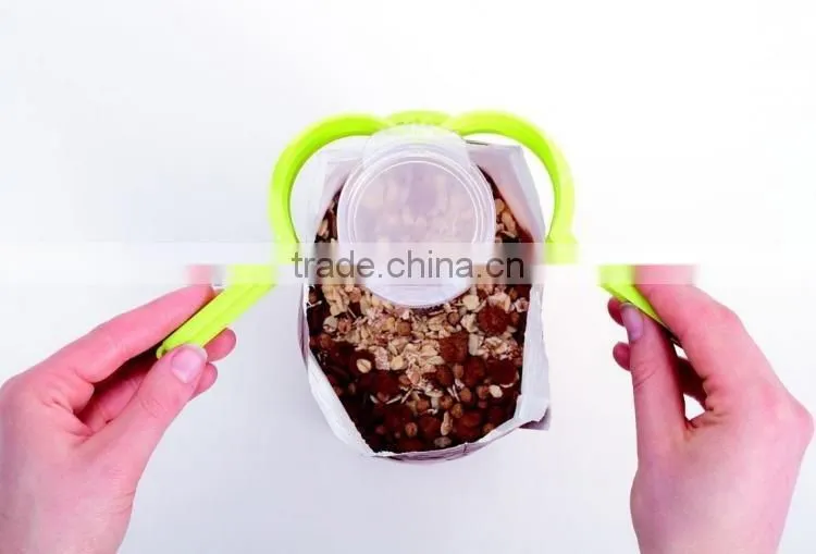 New Food Grade Plastic Bag Sealer Clip,Seal and Pour Bag Clips