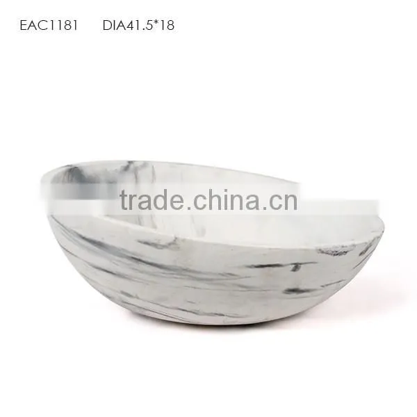 Modern bathroom design concrete bathroom wash basin sink with marble effect
