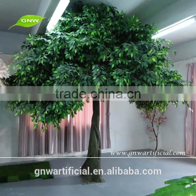 Artificial Plastic Greenery Banyan Tree BTR017 GNW