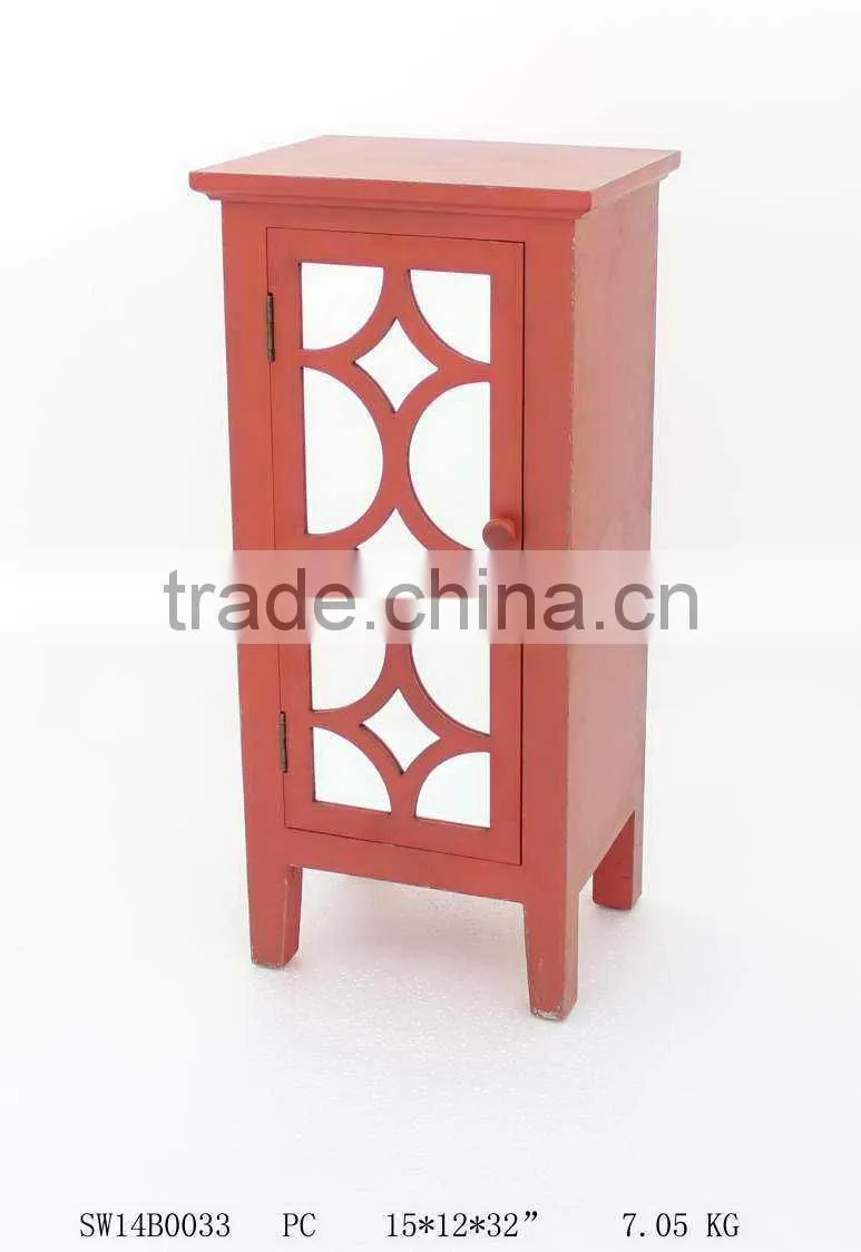 antique storage chest With mirror design for home