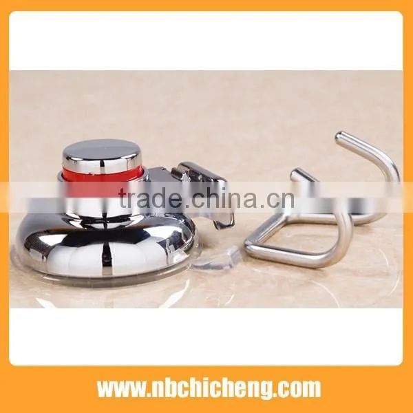 High quality wall mounted double hook sliver bath hooks