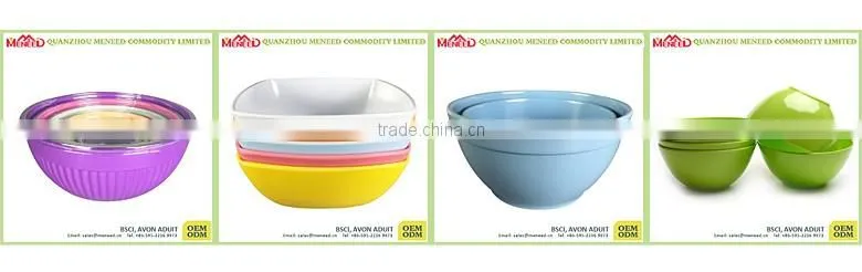 China suppliers Dishwahser safe break-resistant dining table set, home melamine dinnerware for USA & EU market
