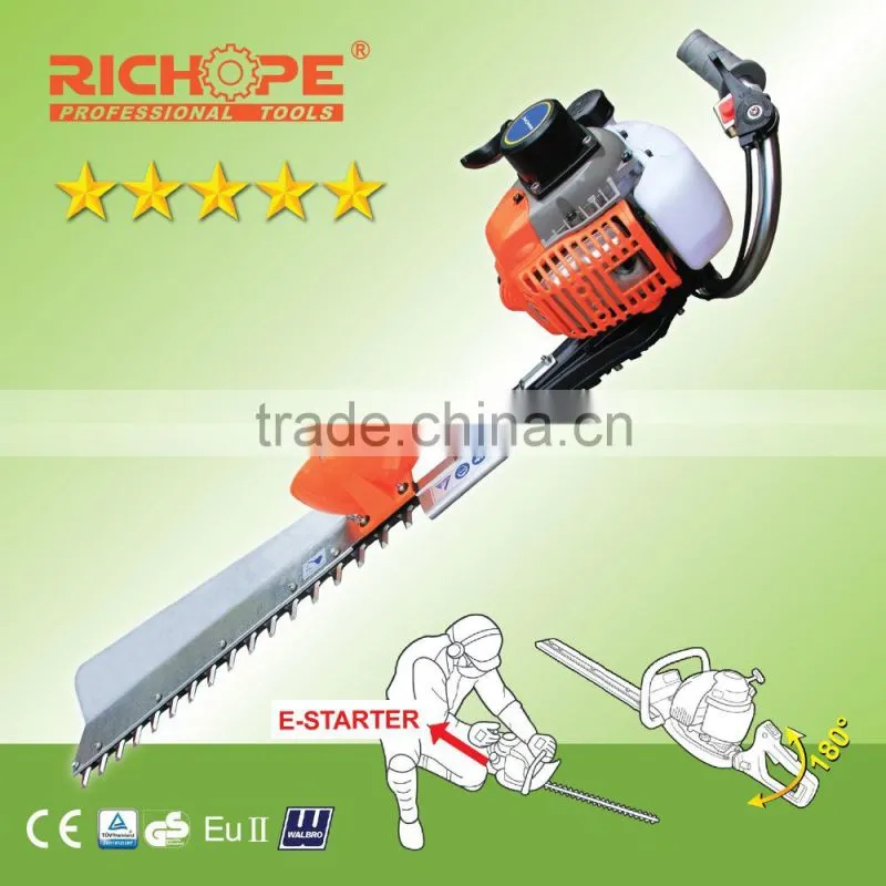 factory direct single cylinder gasoline 2-stoke engine hedge trimmer 22.5cc