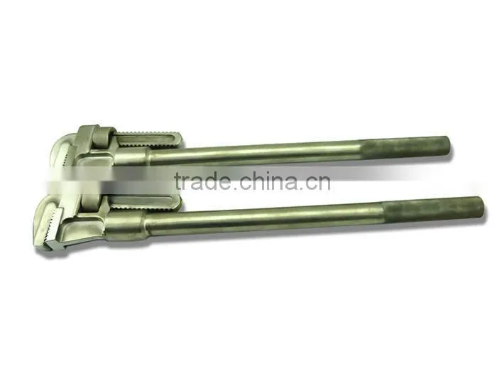Non-magnetic 304 Stainless Steel Pipe Wrench American Type,SS Pipe Vice,Rustless Steel Tools