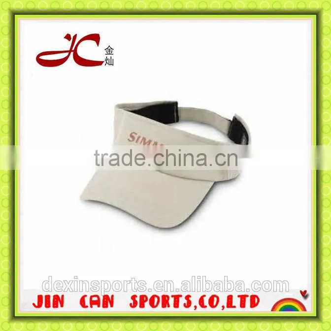sports golf sun visor cap with printing