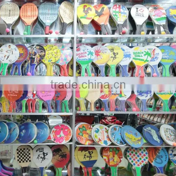 Wooden Beach Racket Beach Tennis Racket