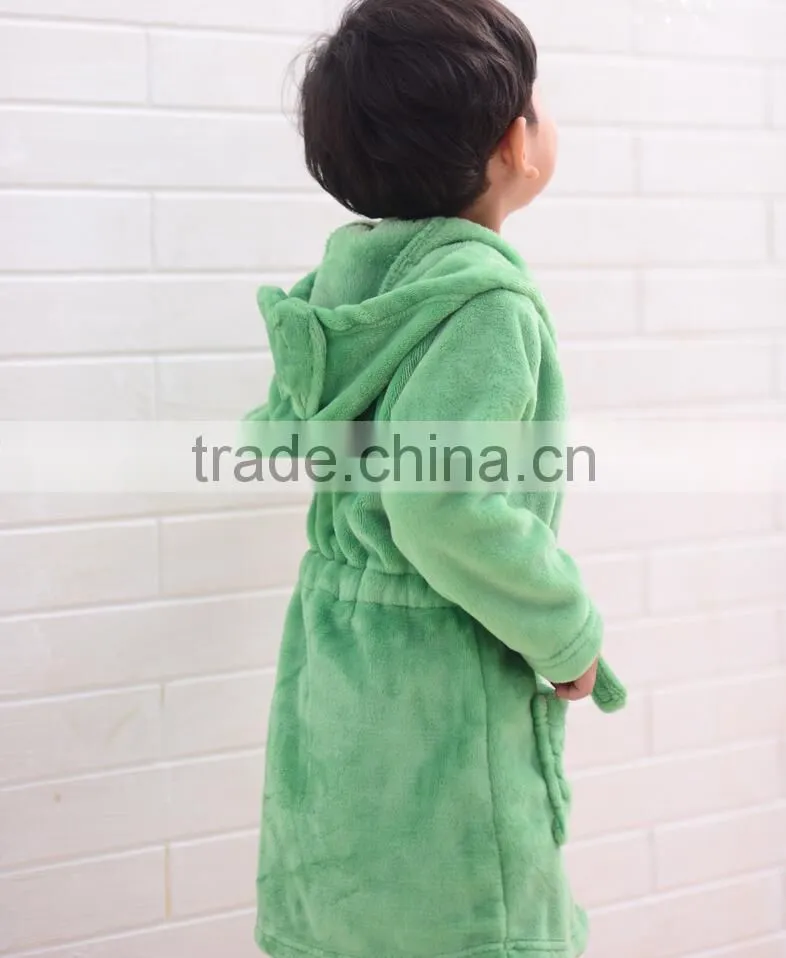 High quality kids Bath towel Keep warm Baby Bath towel kids bathrobes