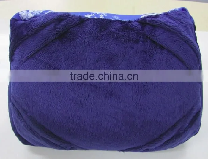 Custom u shape personalized car inflatable memory foam travel neck pillow