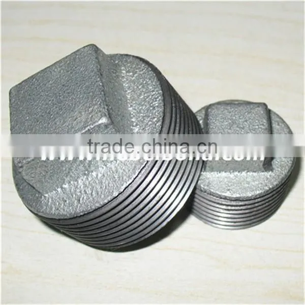 "SON" brand hot dipped galvanized BS standard malleable iron pipe fittings with low price