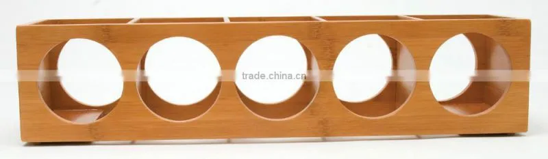 Bamboo Stackable Wine Rack