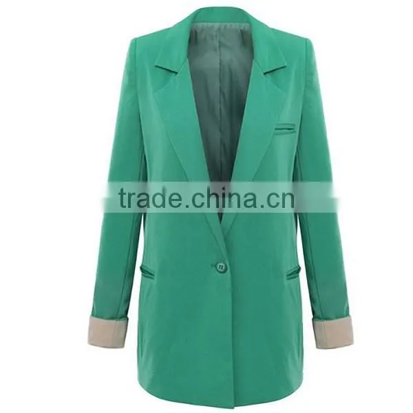trendy fashion plus size ladies long parka jacket