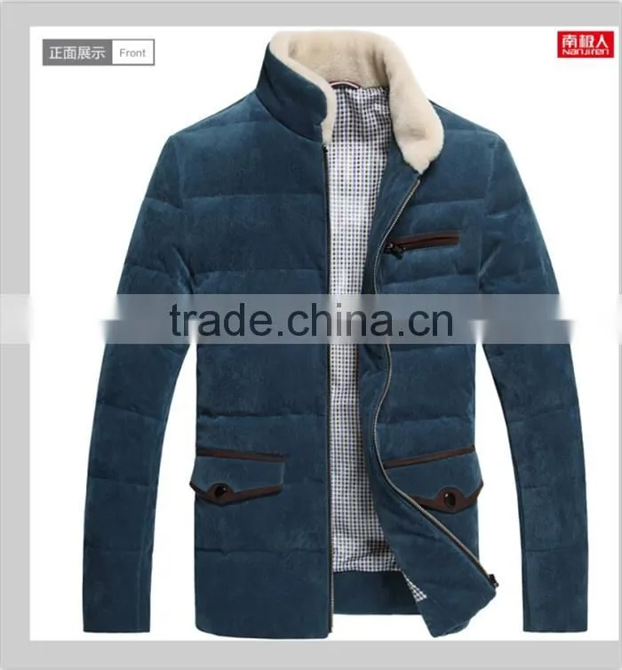 Nanjiren down jacket short thickening style 2014 new series for men's youth jacket