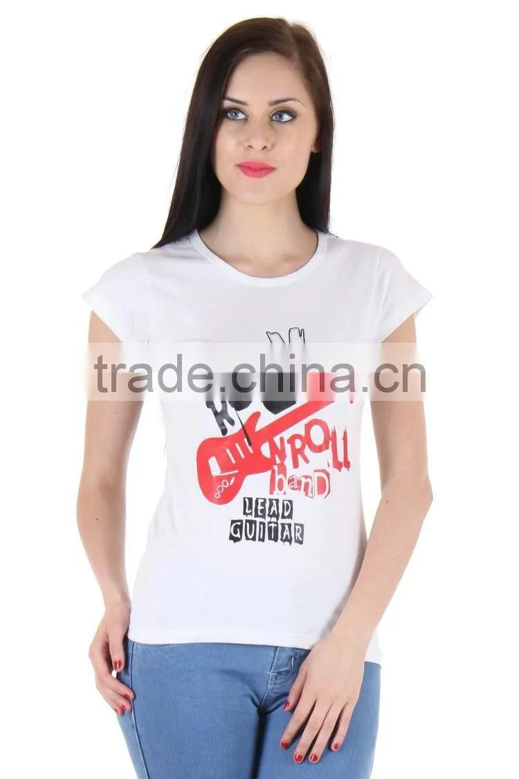 HAODUOYI Summer Woman Fashion O-neck T-shirts Street Style T-shirts Letter Print T-shirts for Wholesale