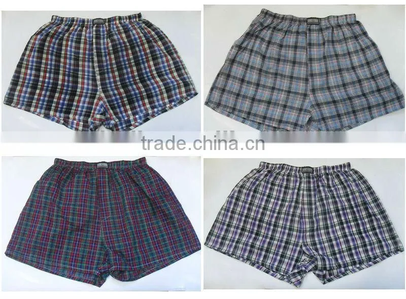 cotton woven men's beach shorts