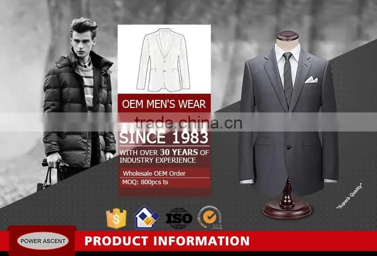 Wholesale Customer-design OEM Best Brands Men's Suits