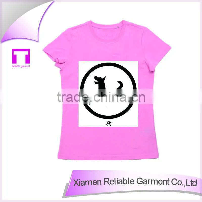 Hot!2016 fashion 100% cotton lkids t-shirt 2016 animal pattern