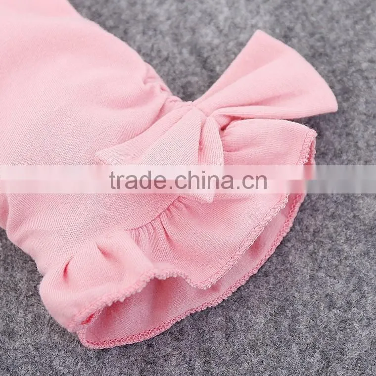 wholesale design baby girls pant, hot cheap lastest girls 3/4 ruffle pants