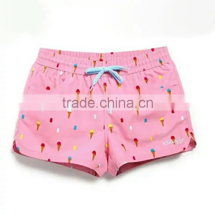 wholesale manufacturer hotsales newstyle women icecream board shorts
