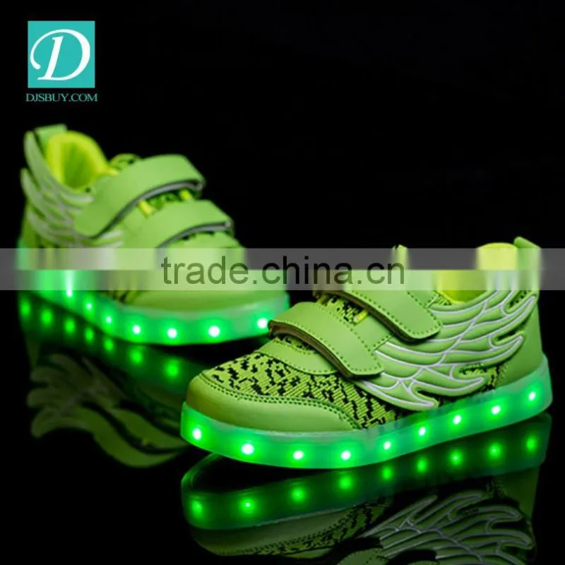 Hot selling Lace-up Casual Sneakers LED Shoes Women Shoes