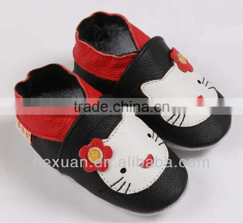 2016 New Design Kids Leather Shoes