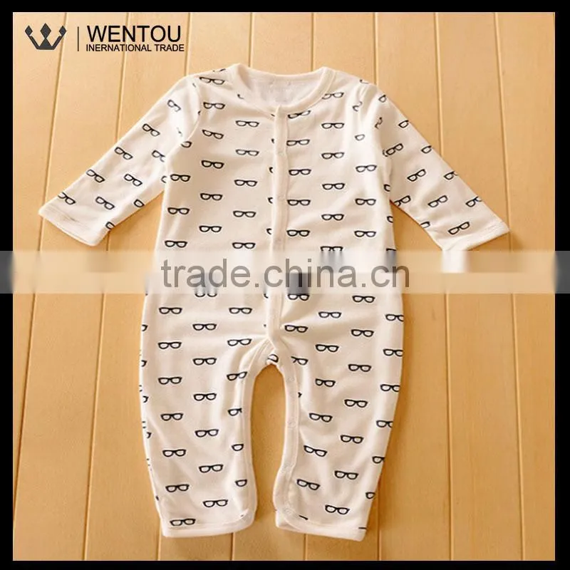 Wholesale Personalized Cotton Newborn Baby Romper Suit