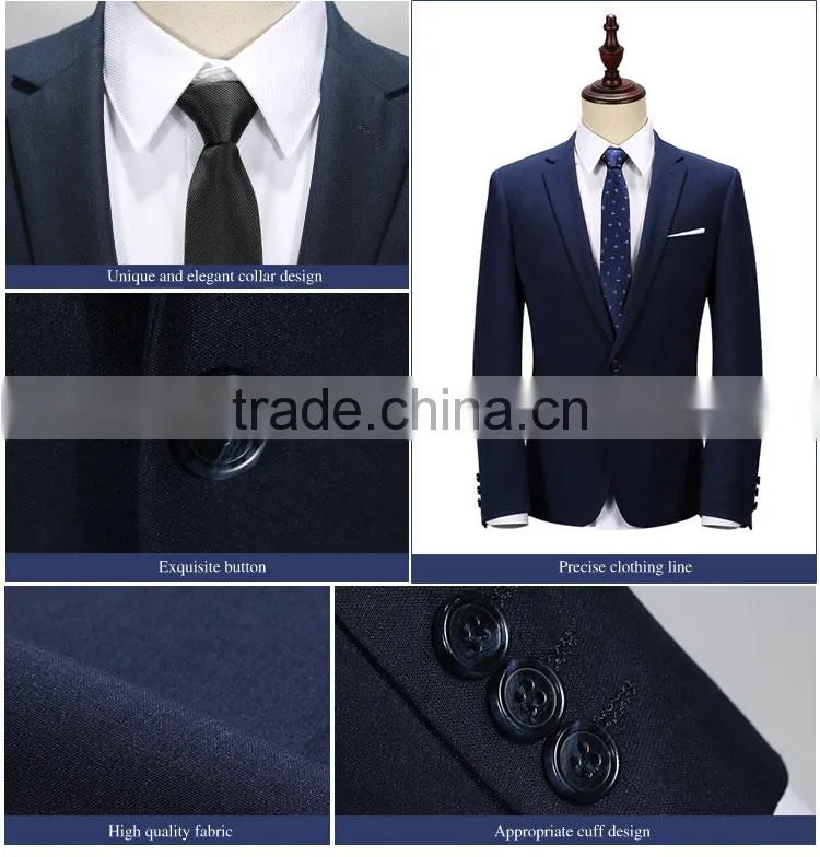China Manufacturte Factory Wholesale bespoke men suit design