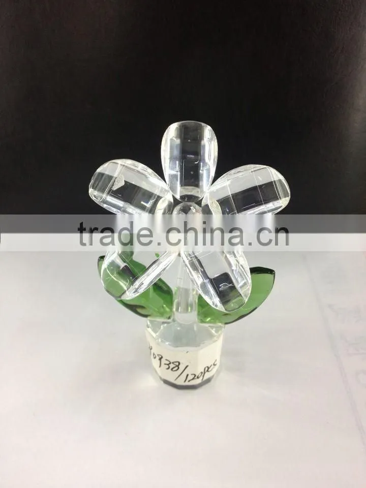 Crystal Rose Flower for Wedding Souvenir or Gift